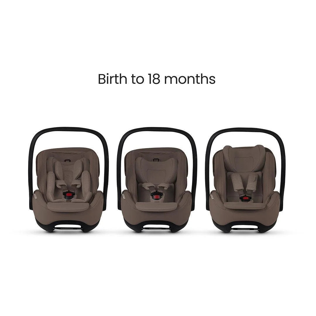 Silver Cross Glide Plus 360 Infant Car Seat - Timeless Cocoa