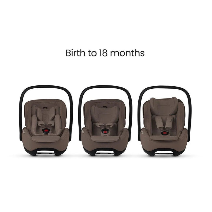 Silver Cross Glide Plus 360 Infant Car Seat - Timeless Cocoa
