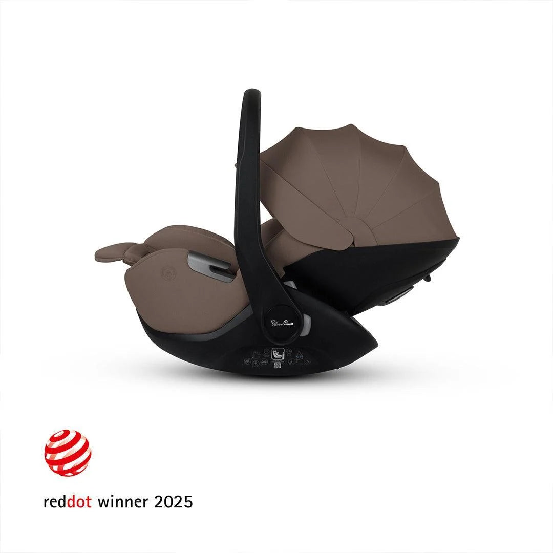 Silver Cross Cove 2 Ultimate 360 Family Car Seat Bundle - Chocolate