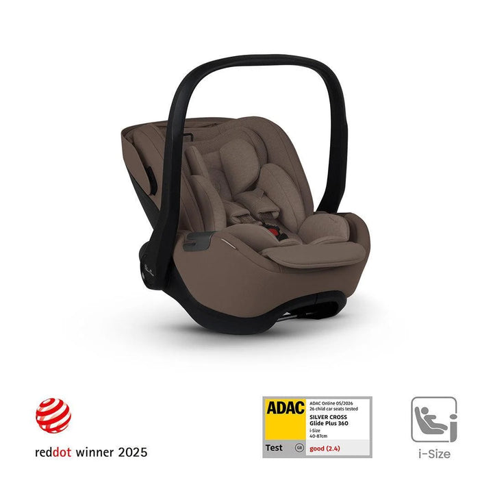 Silver Cross Cove 2 Ultimate 360 Family Car Seat Bundle - Chocolate