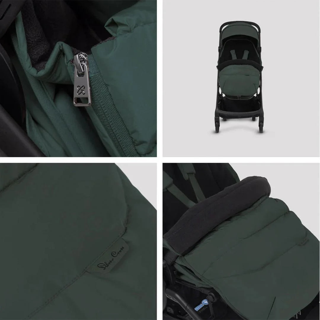 Silver Cross Nia Footmuff - Conifer