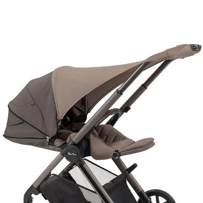 Silver Cross Reef Ultimate Cybex Cloud T Bundle with First Bed Folding Carrycot - Earth