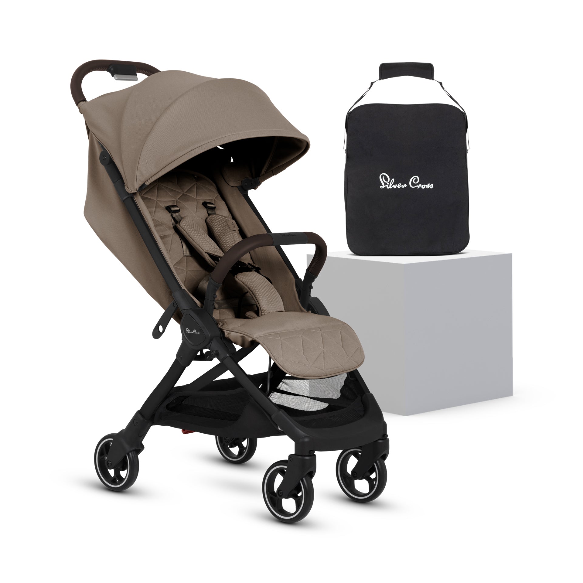 【新品未使用】SilverCross　CLIC・COBBLE Silver Cross Clic Cobble Stroller - Where Every Smile Counts