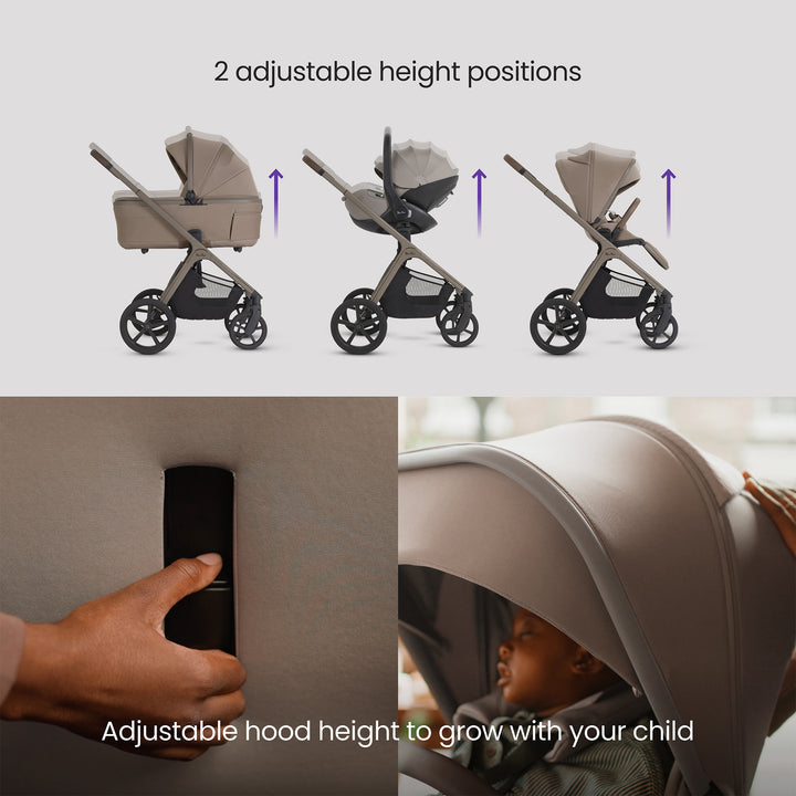 Silver Cross Cove 2 Ultimate 360 Car Seat Bundle - Champagne