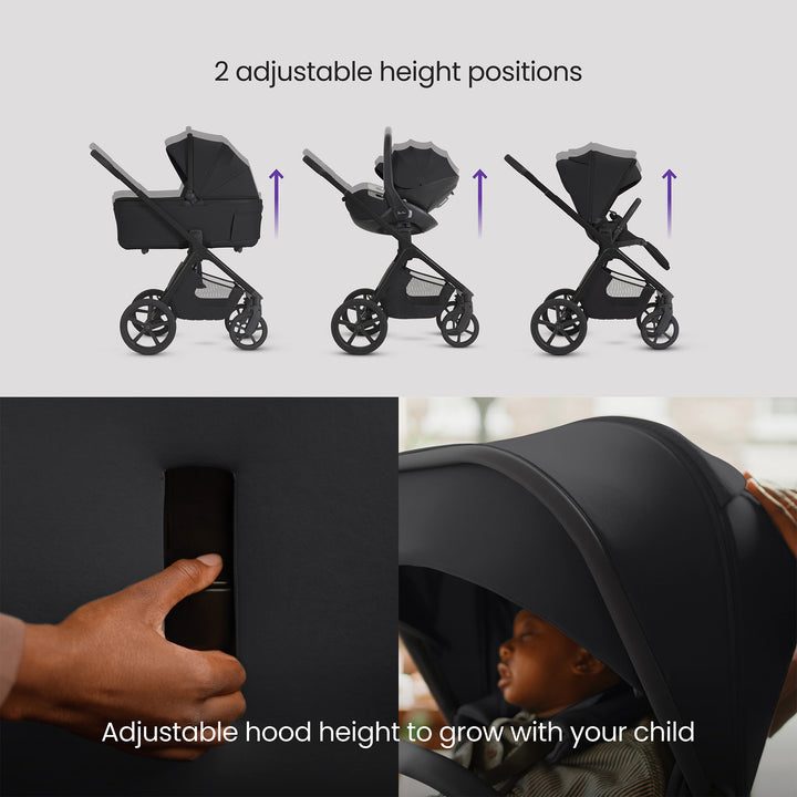 Silver Cross Cove 2 Ultimate 360 Car Seat Bundle - Onyx