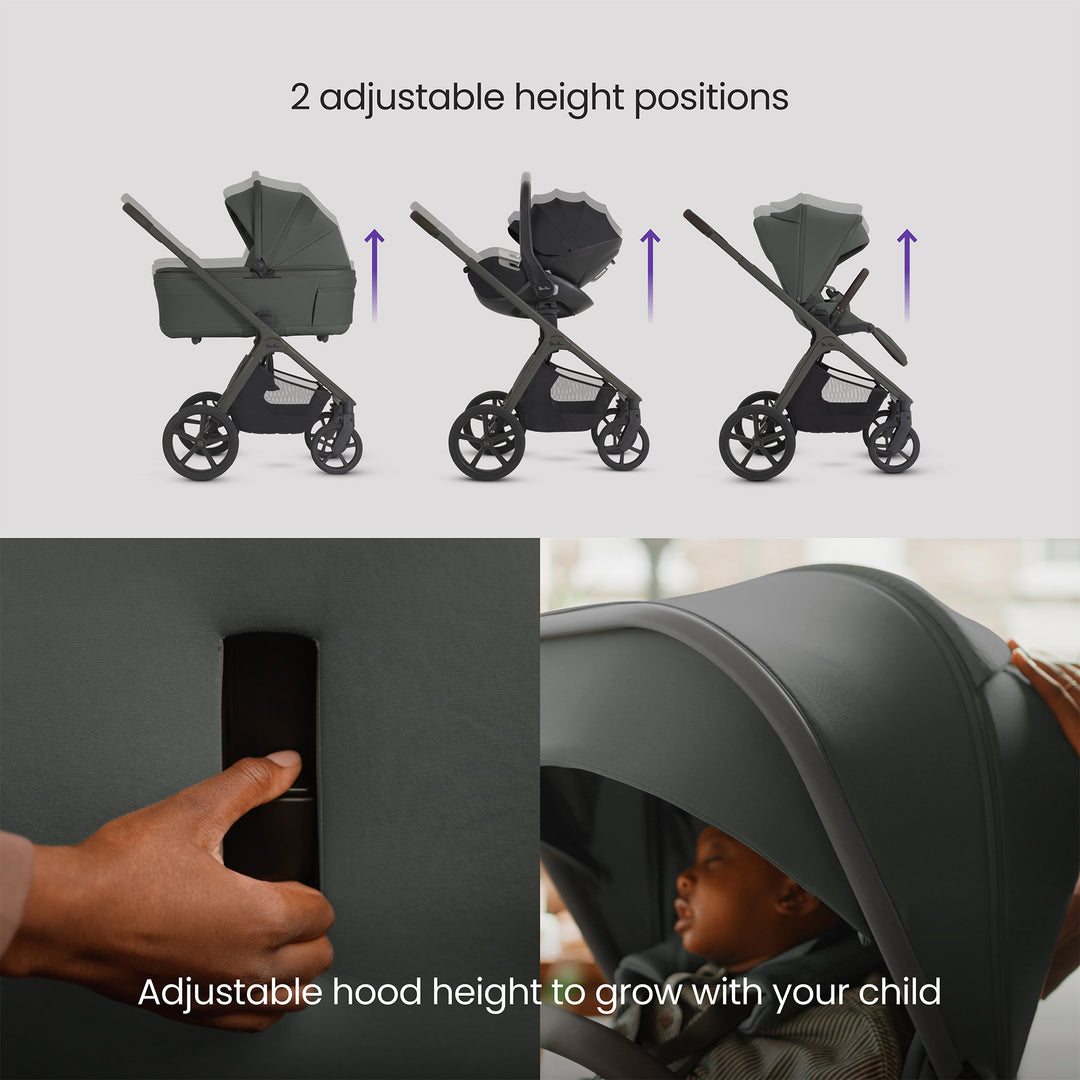 Silver Cross Cove 2 Ultimate 360 Car Seat Bundle - Pewter