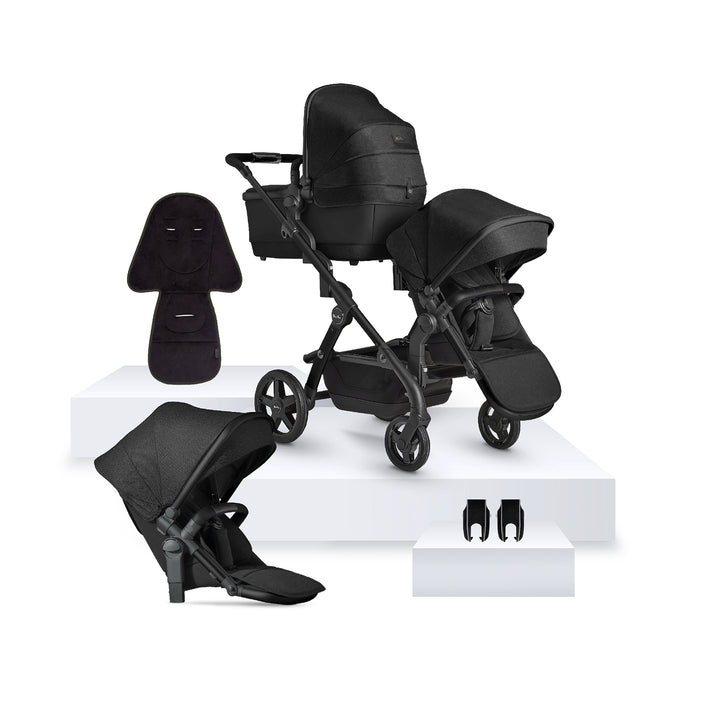 Silver Cross Wave 3 Pushchair - Onyx