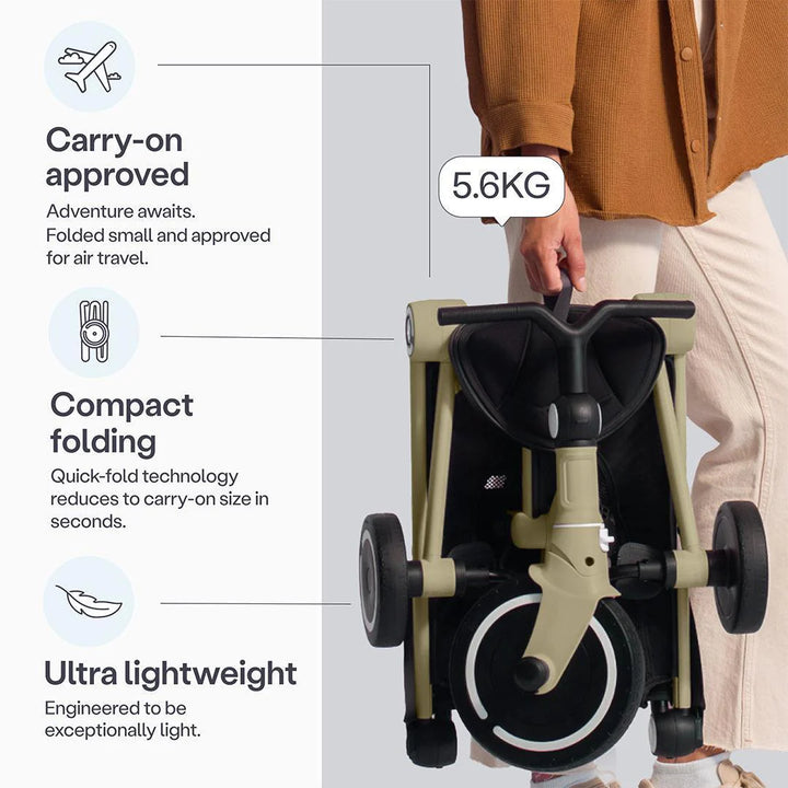 SmarTrike Wonder Trike Stroller - Light Olive
