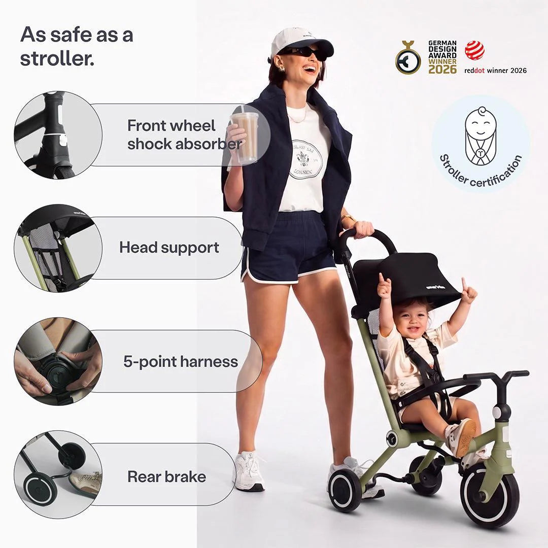 SmarTrike Wonder Trike Stroller - Light Olive