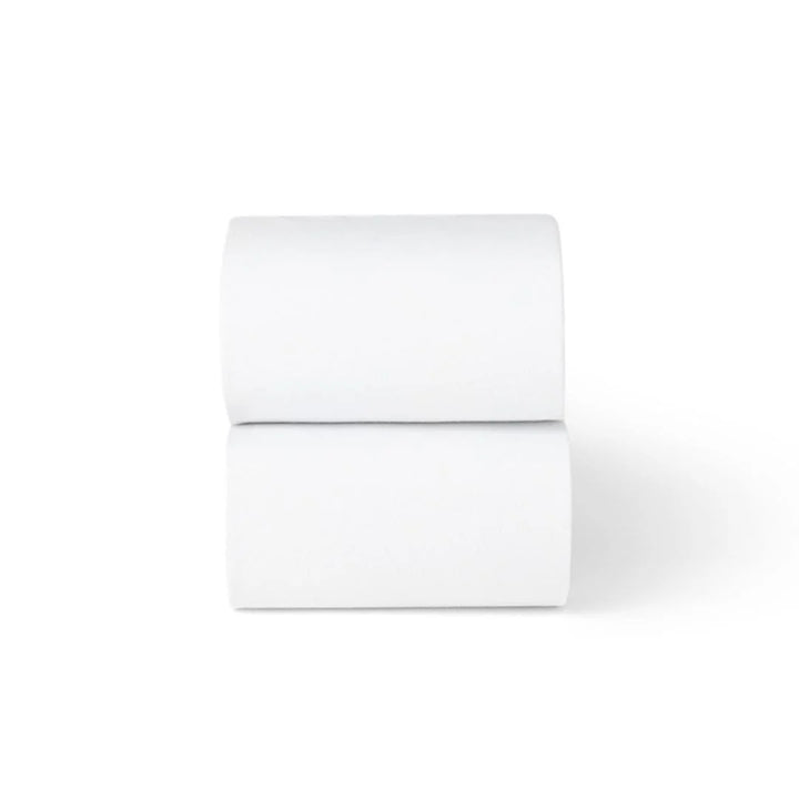Snuz 2 Pack Cot & Cot Bed Fitted Sheet - White