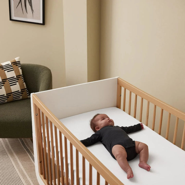 Snuz 2 Pack Cot & Cot Bed Fitted Sheet - White