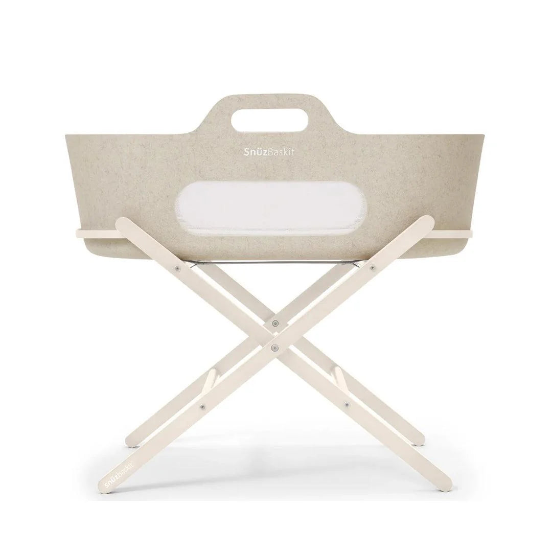 SnuzBaskit Barley Moses Basket & Cashmere Stand