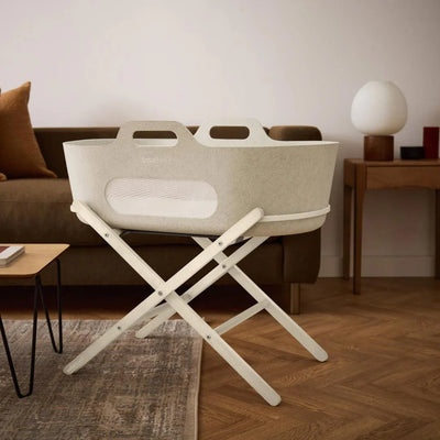SnuzBaskit Barley Moses Basket & Cashmere Stand