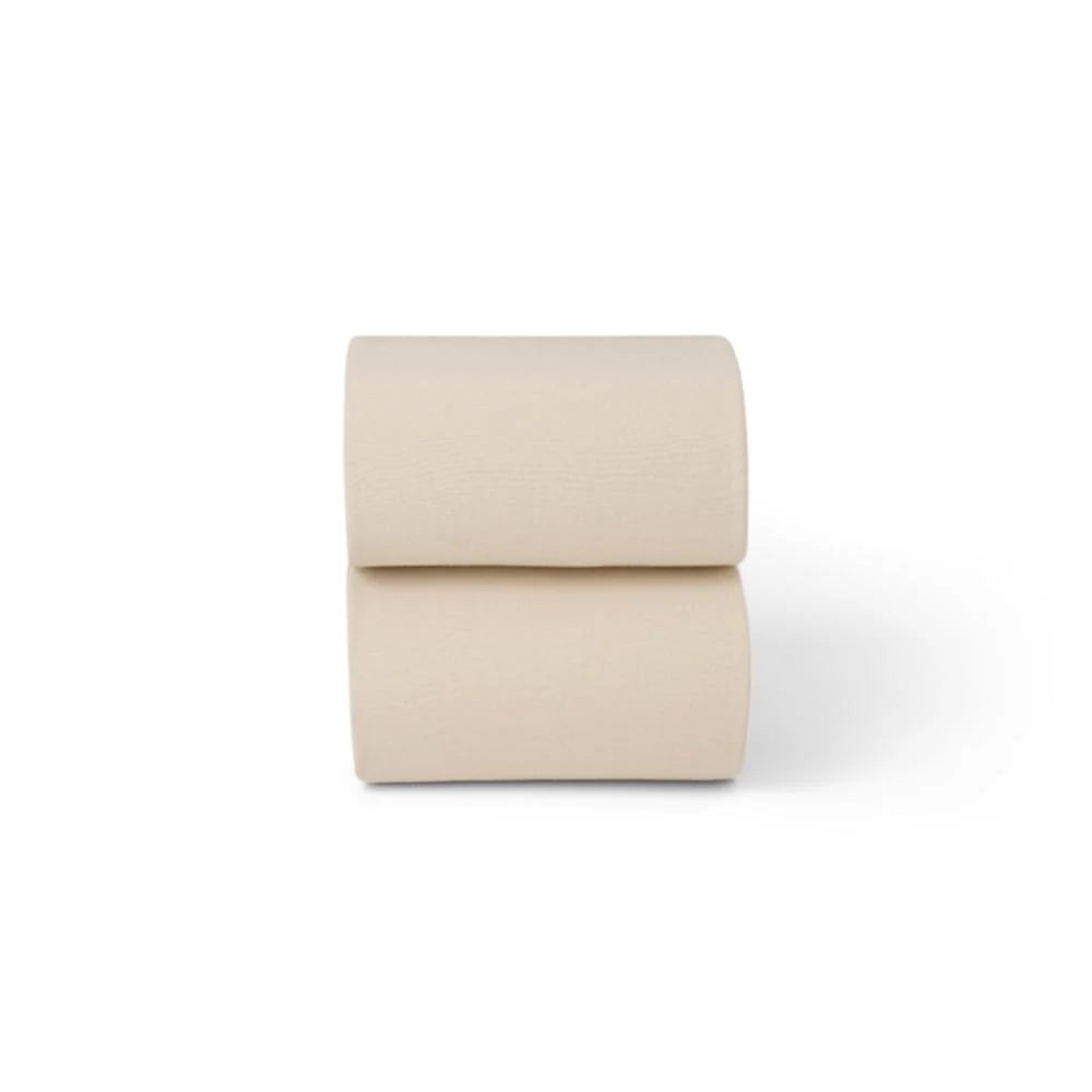 Snuz 2 Pack Cot & Cot Bed Fitted Sheet - Cashmere