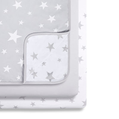 Snuz 3 Piece Crib Bedding Set -Stars