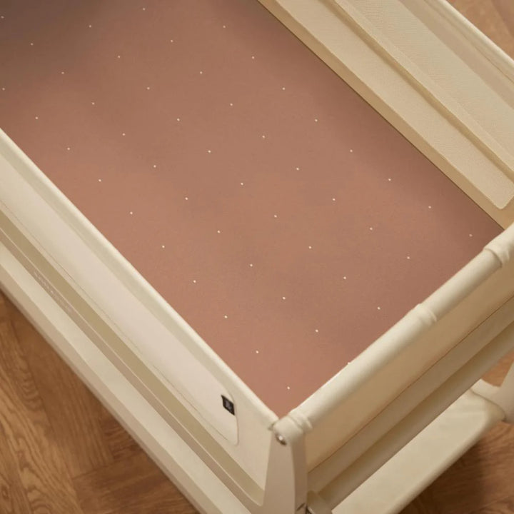 Snuz 2 Pack Crib Fitted Sheets - Blush Dot