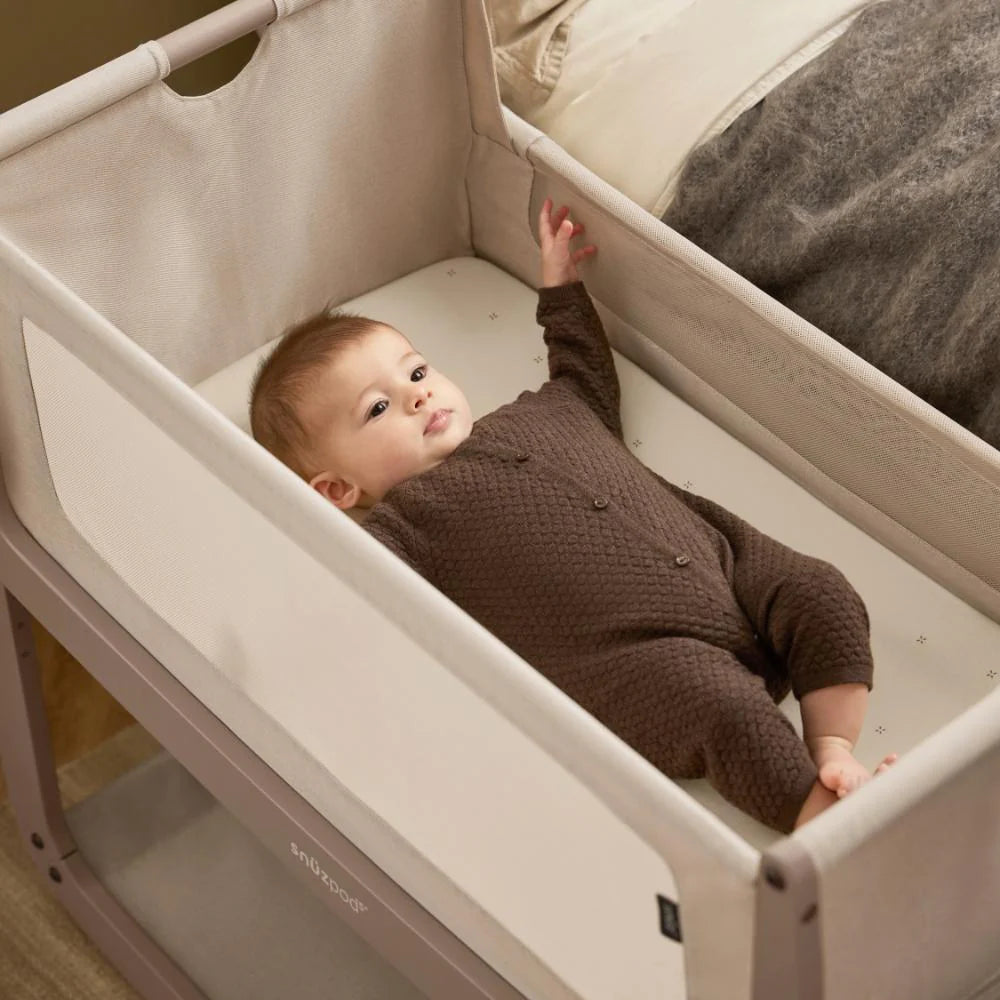 Snuz 2 Pack Crib Fitted Sheets - Cashmere Cross