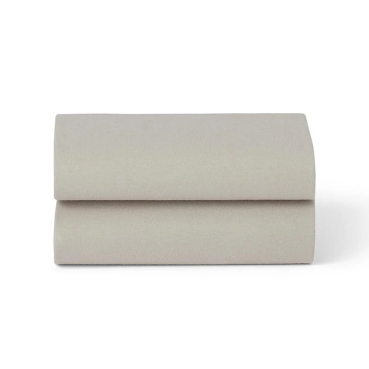 Snuz 2 Pack Crib Fitted Sheets - Grey (2025 Version)