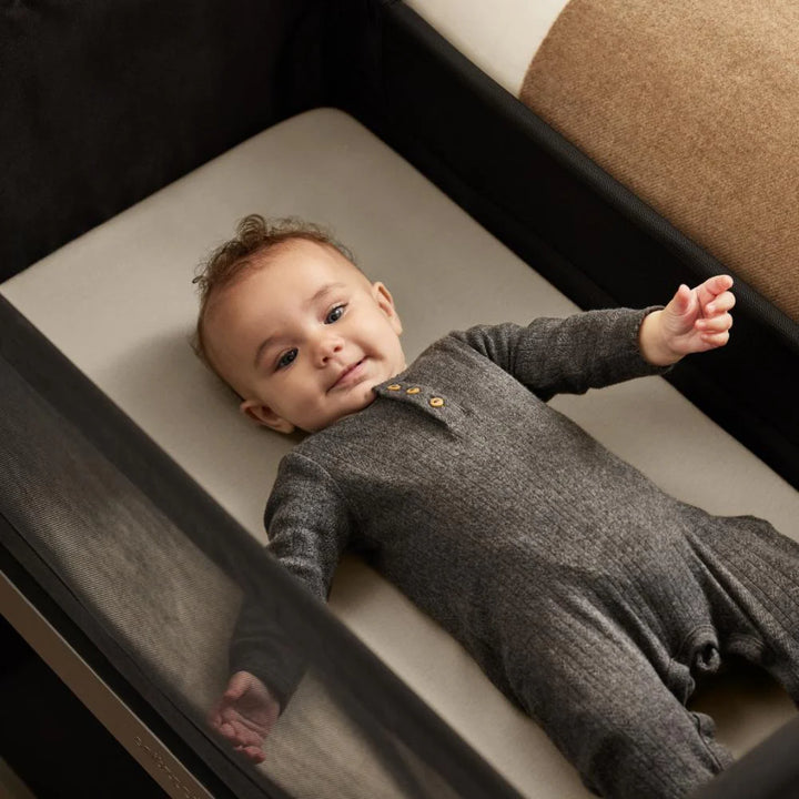 Snuz 2 Pack Crib Fitted Sheets - Grey (2025 Version)