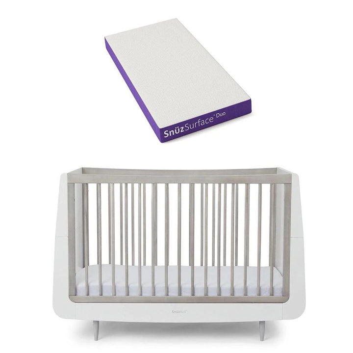 SnuzKot Skandi Cot Bed The Natural Edit Silver Birch Baby Nest