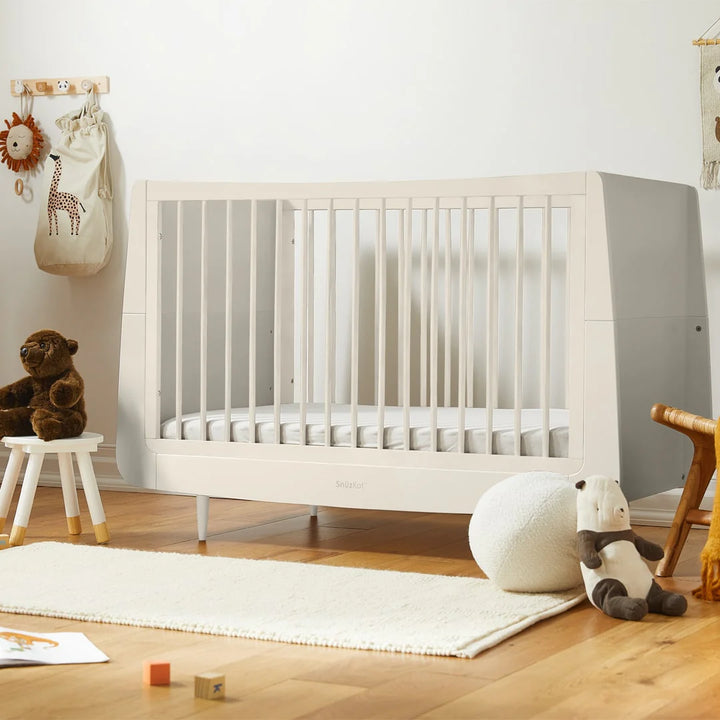 SnuzKot Skandi Cot Bed - Cashmere