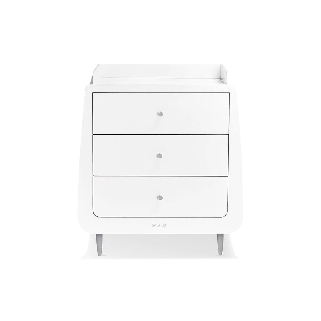 SnuzKot Skandi - The Natural Edit - 2 Piece Nursery Furniture Set - Silver Birch