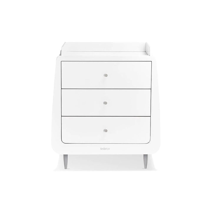 SnuzKot Skandi - The Natural Edit - 2 Piece Nursery Furniture Set - Silver Birch