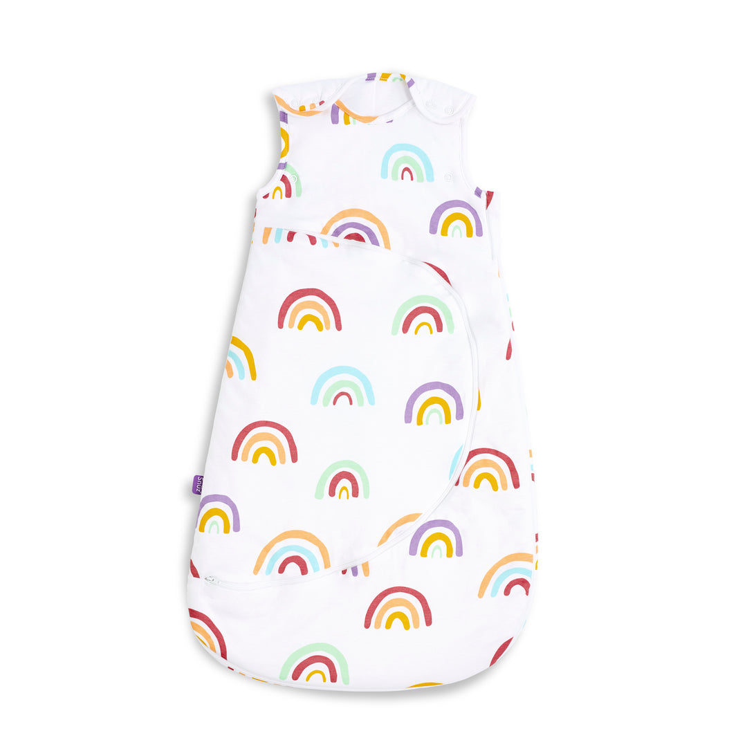 SnuzPouch Sleeping Bag 1.0 Tog (0-6 Months) -Colour Rainbow