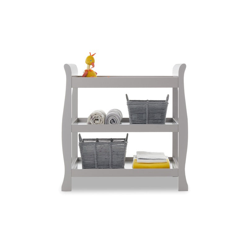 OBaby Stamford Space Sleigh 2 Piece Room Set - Warm Grey