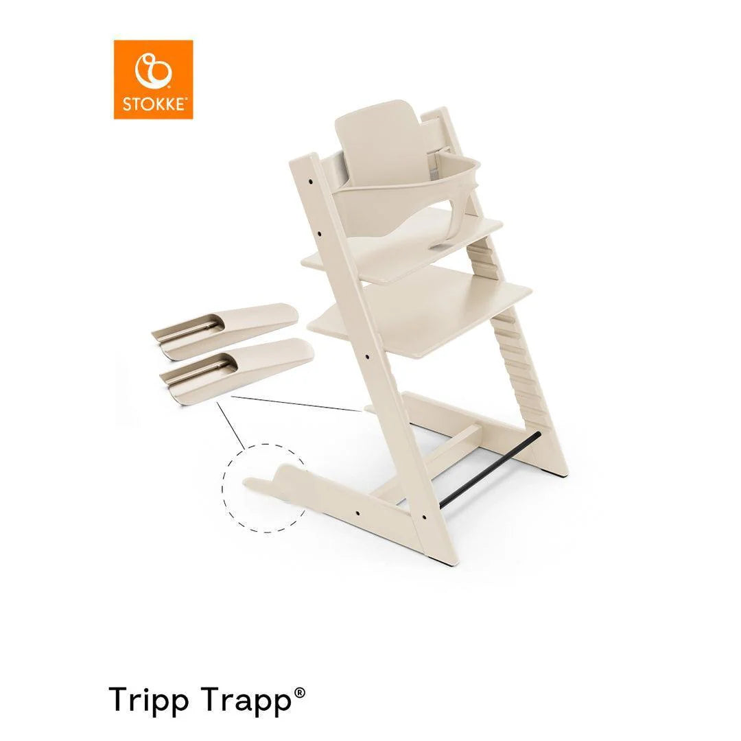 Tripp Trapp Newborn Bundle + Baby Set - Vanilla White