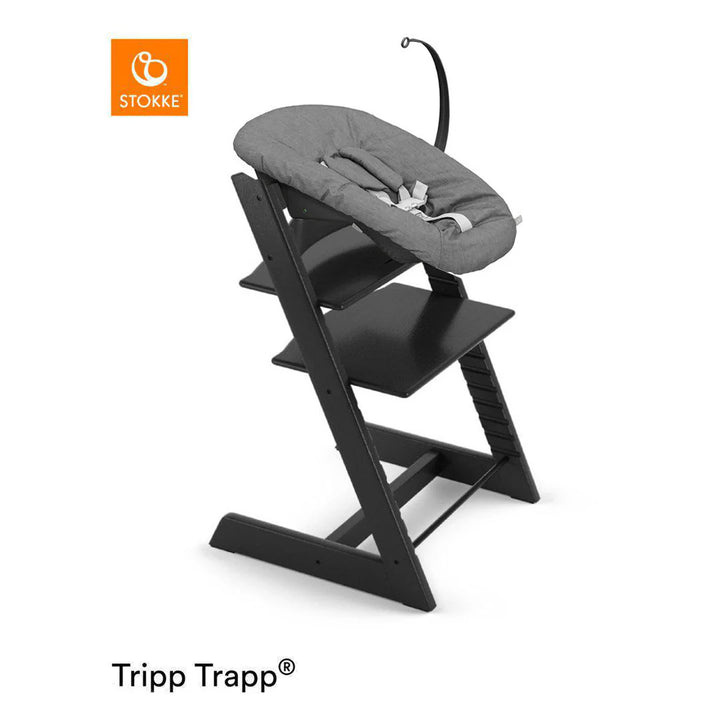 Tripp Trapp Newborn Bundle - Oak Black
