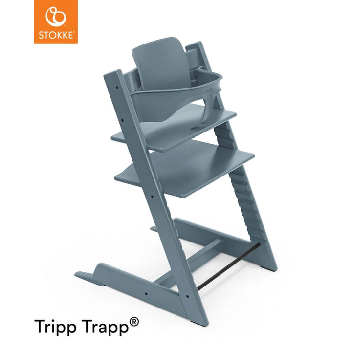 Tripp Trapp Newborn Bundle + Baby Set - Fjord Blue