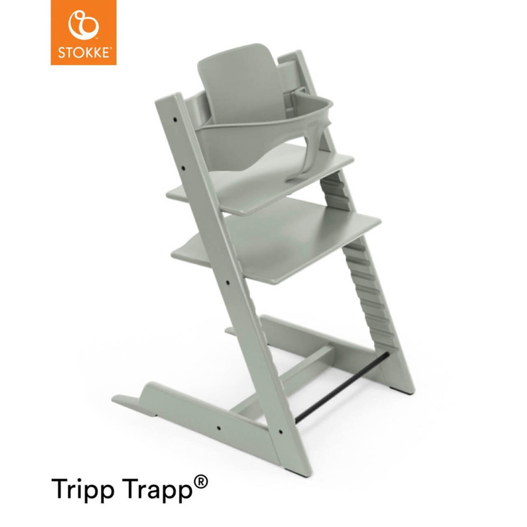 Tripp Trapp Newborn Bundle + Baby Set - Glacier Green