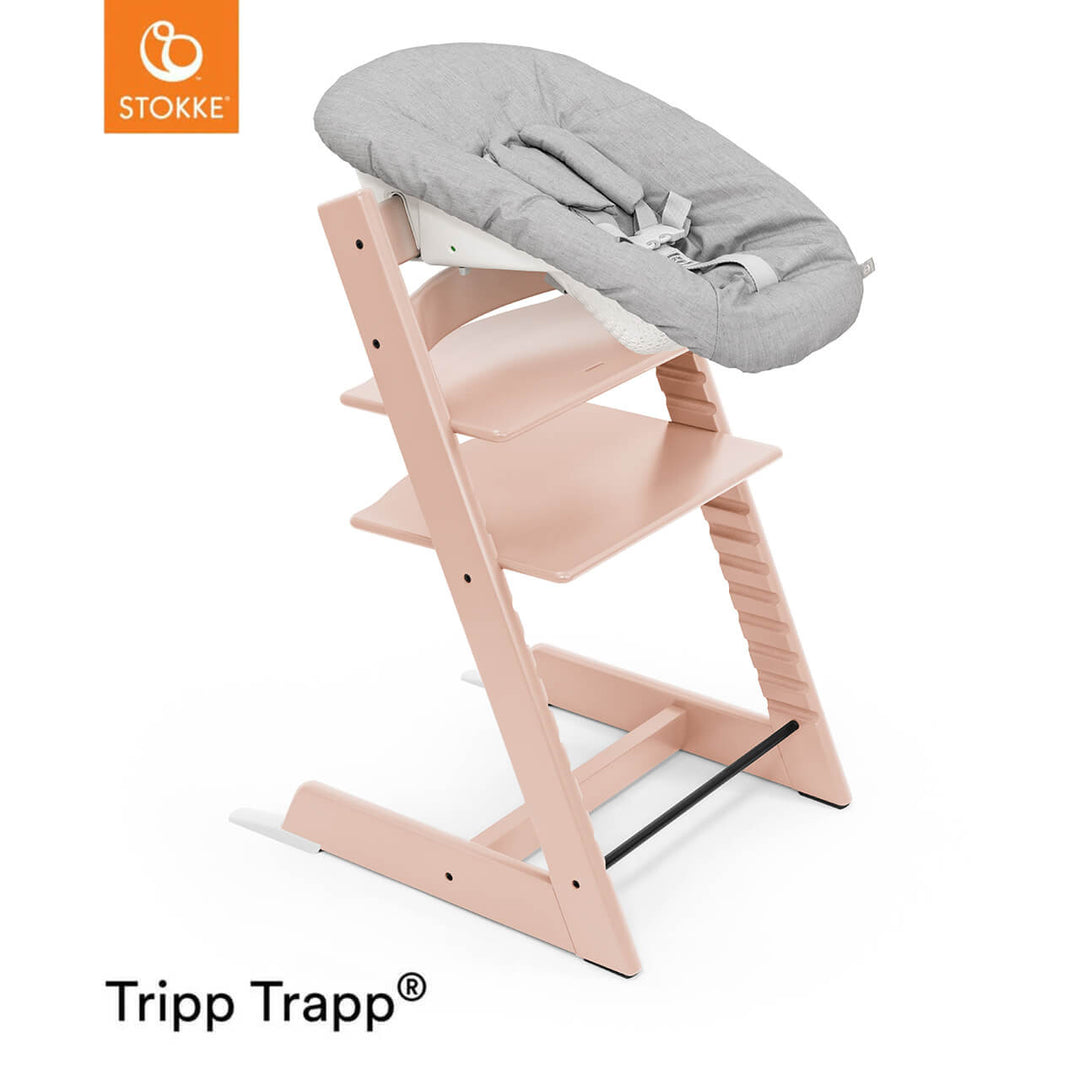 Tripp Trapp Newborn Bundle + Baby Set - Serene Pink