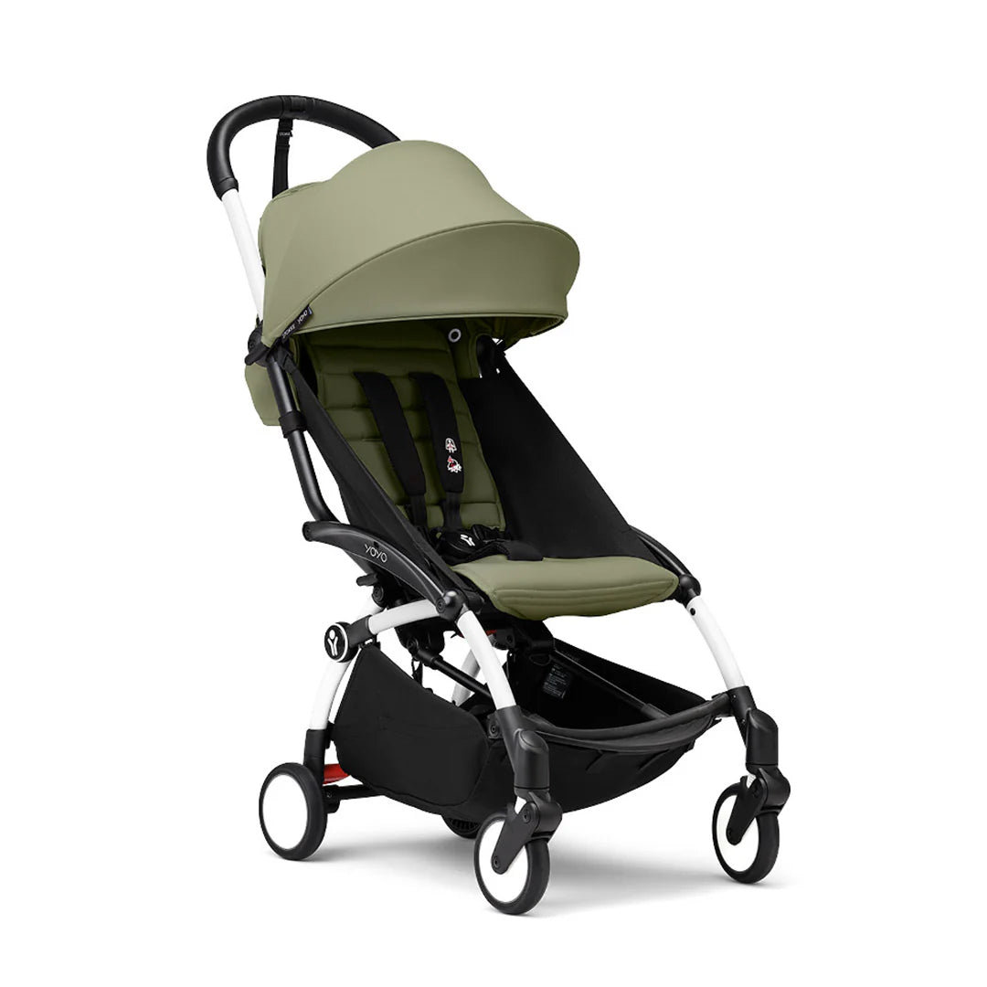 Stokke® YOYO³ Newborn Pack & 6+ Stroller - Olive