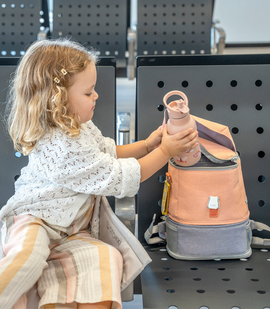 JetKids by Stokke Travel Bundle - Coral Pink