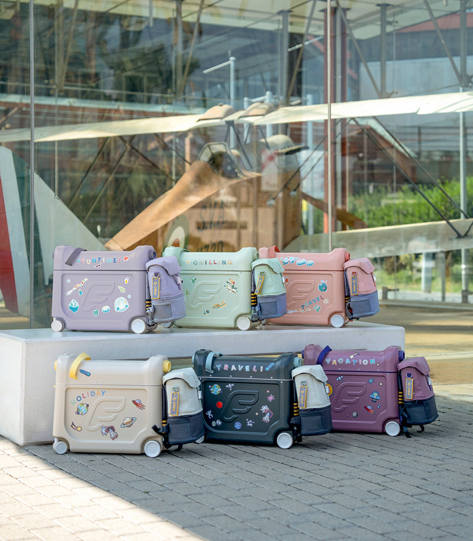 JetKids by Stokke Travel Bundle - Coral Pink