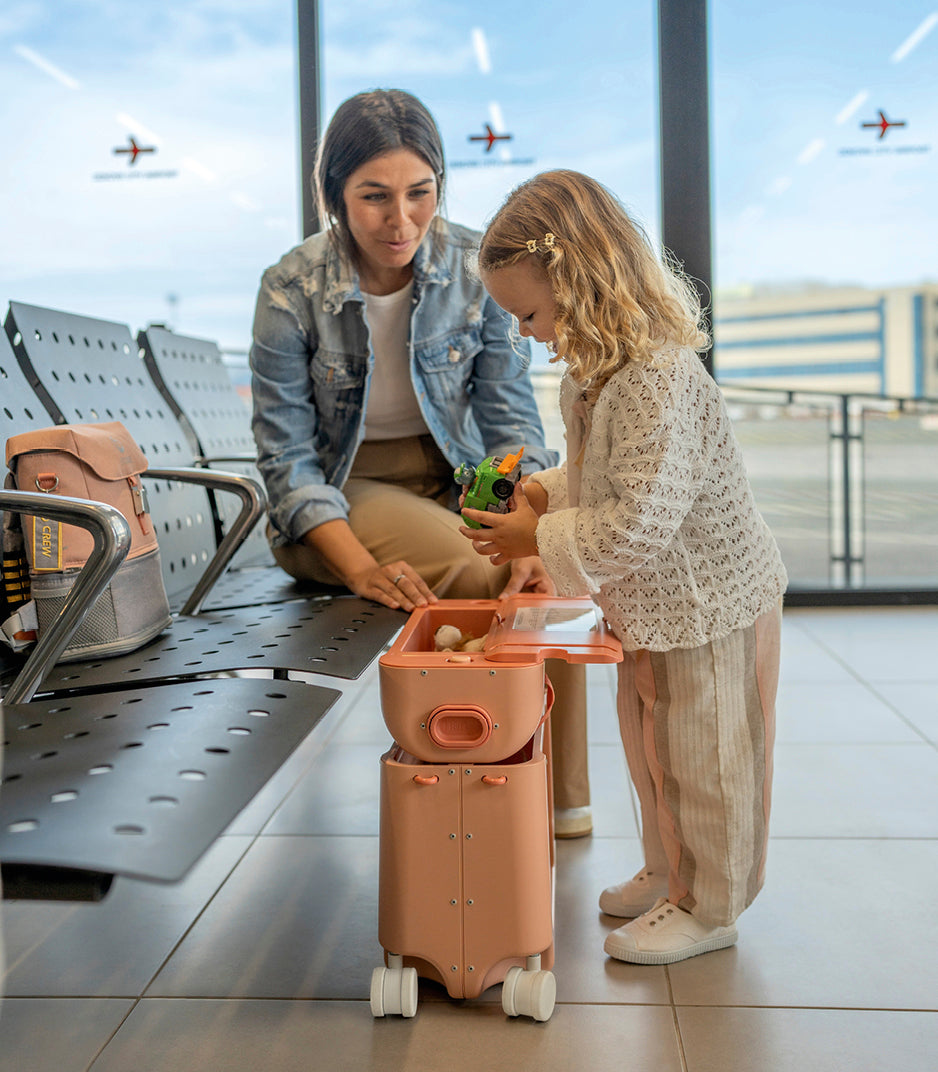 JetKids by Stokke Travel Bundle - Coral Pink