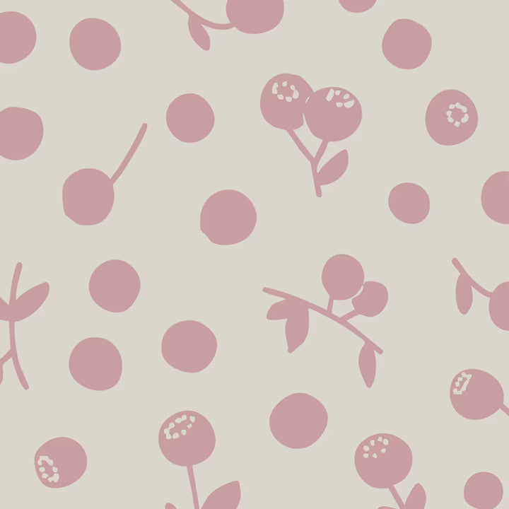 Stokke Sleepi Bed Fitted Sheet V3 - Wild Rose Berries OCS