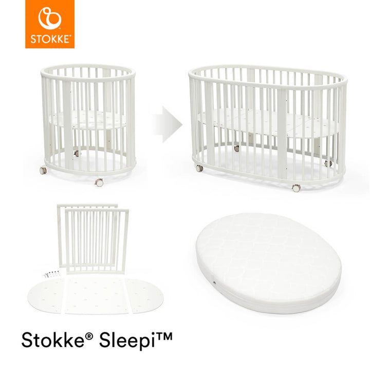 Stokke Sleepi Mini/Bed Bundle V3 - White