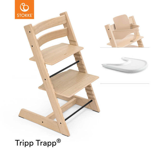 Tripp Trapp Starter Bundle - Oak Natural