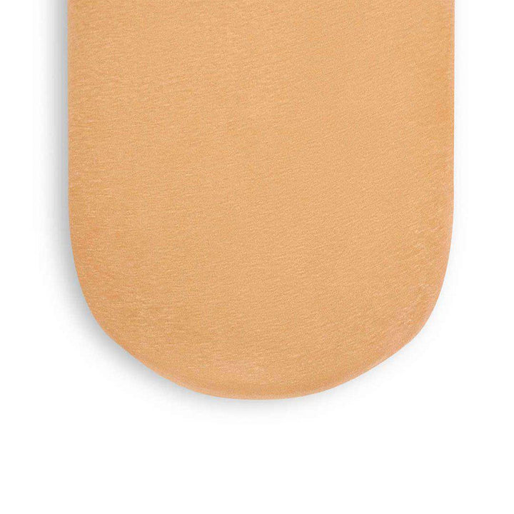 Little Green Sheep Organic Moses Basket Fitted Sheet - Honey