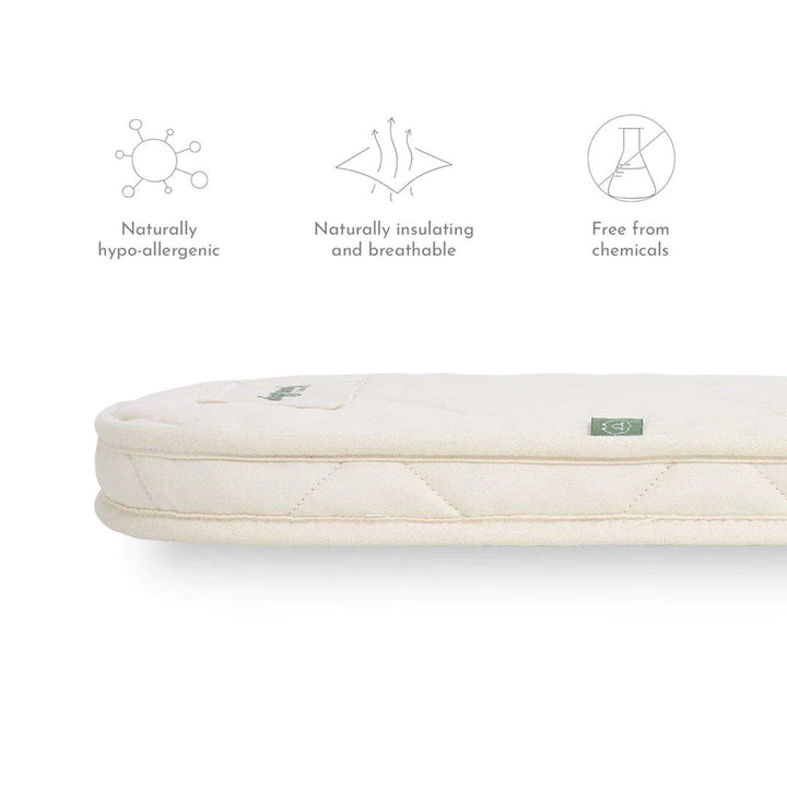 Little Green Sheep Natural Stokke Sleepi Twist Cot Bed Mattress - 68 x 120cm