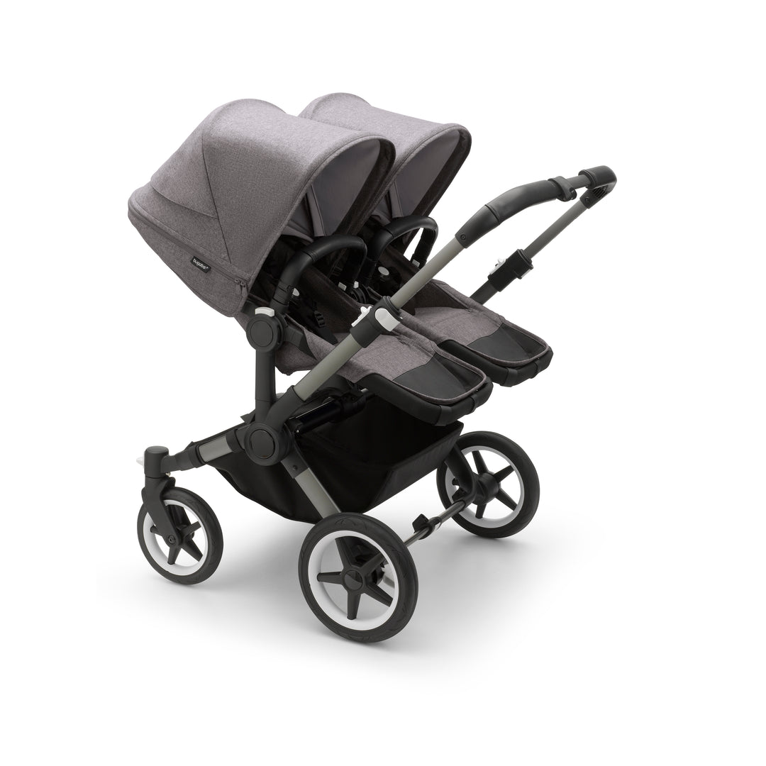 Bugaboo Donkey 5 Twin Graphite Grey Melange Baby Nest