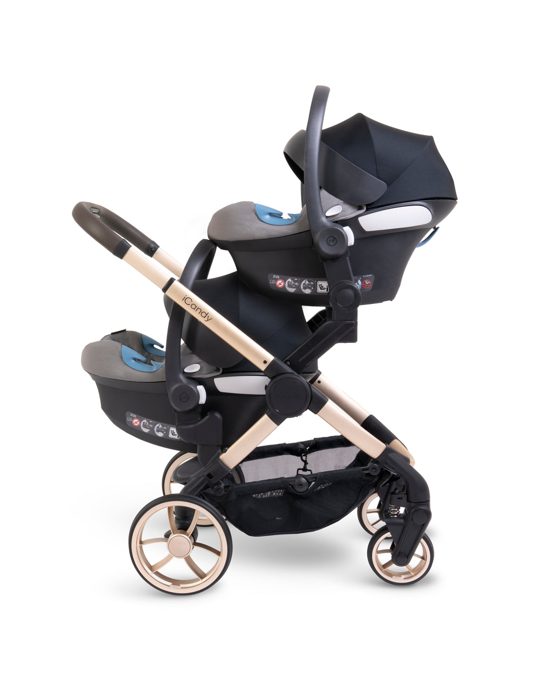 iCandy Peach 7 Twin Combo Biscotti Baby Nest