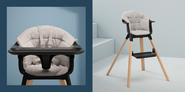 【超美品】STOKKE CLIKK HIGH CHAIR ハイチェア Stokke Clikk Highchair - Midnight Black – Baby Nest