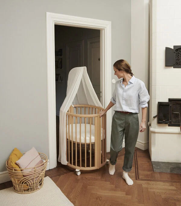 Stokke crib white 2025