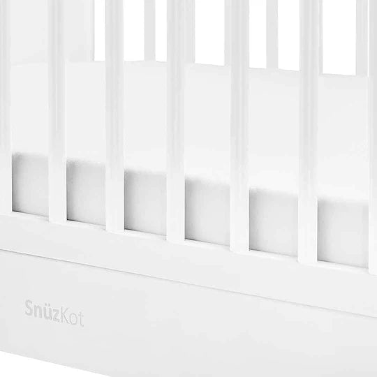 SnuzKot Skandi Cot Bed - White
