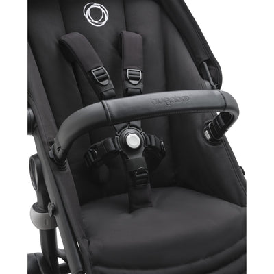 Bugaboo Fox 5 Pushchair- Black/Midnight Black Base with Morning Pink Canopy