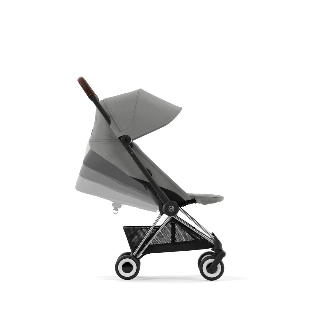 Cybex Coya - Mirage Grey (Chrome/Dark Brown Frame)